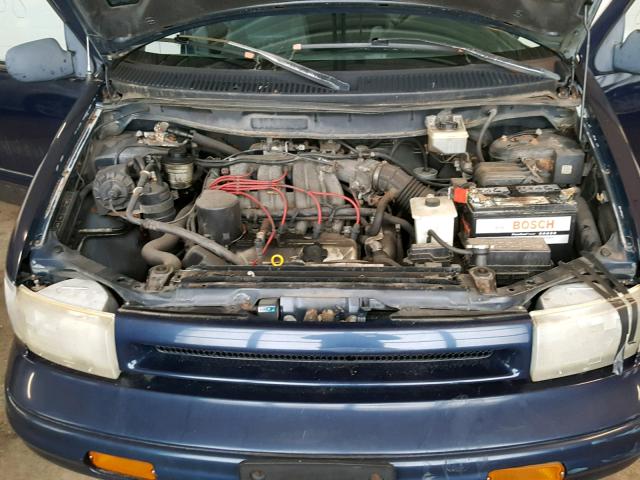 4N2DN11W1RD853649 - 1994 NISSAN QUEST XE BLUE photo 7