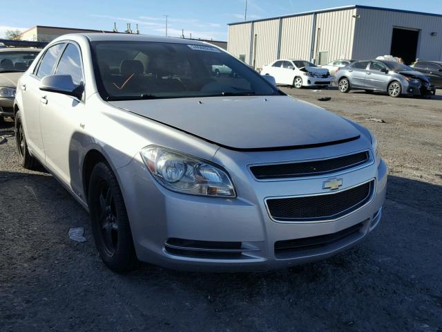 1G1ZH57BX8F285621 - 2008 CHEVROLET MALIBU 1LT SILVER photo 1