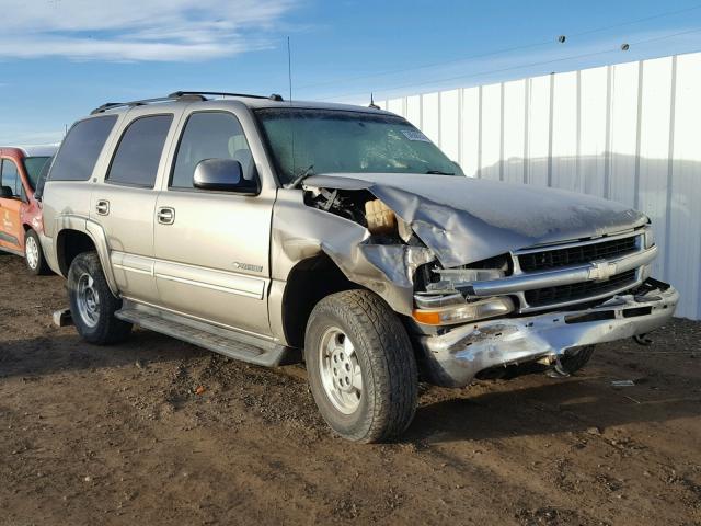 1GNEK13Z43R186908 - 2003 CHEVROLET TAHOE K150 BEIGE photo 1