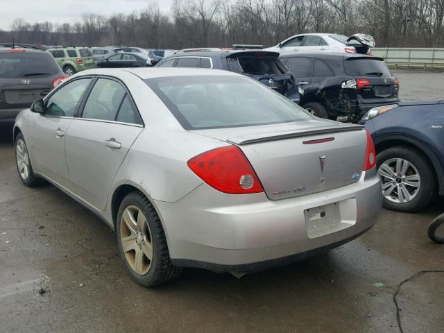 1G2ZG57B484257193 - 2008 PONTIAC G6 BASE SILVER photo 3