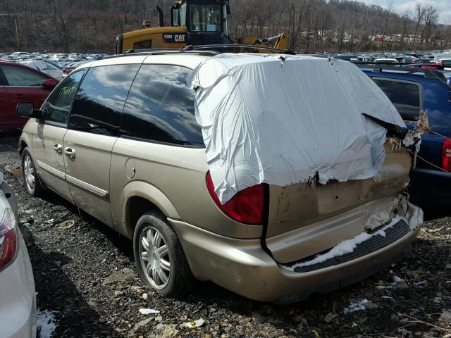 2A4GP54L16R916478 - 2006 CHRYSLER TOWN & COU GOLD photo 3