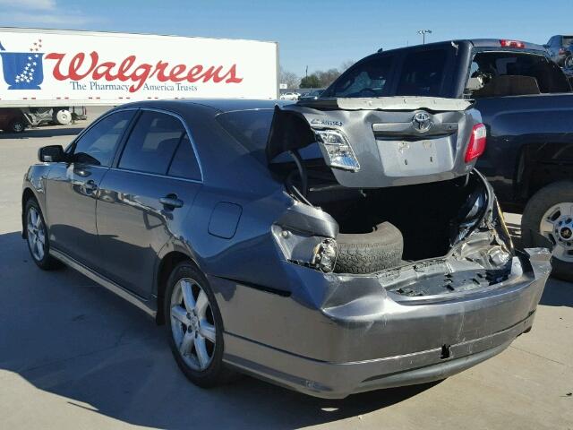 4T1BE46K47U618253 - 2007 TOYOTA CAMRY NEW GRAY photo 3