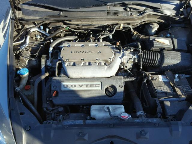 1HGCM66526A030323 - 2006 HONDA ACCORD EX GRAY photo 7