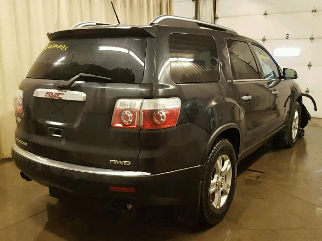 1GKEV33767J151015 - 2007 GMC ACADIA SLT შავი ფოტო 4