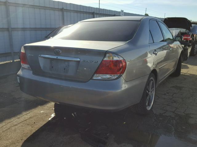 4T1BE32KX6U682232 - 2006 TOYOTA CAMRY LE SILVER photo 4