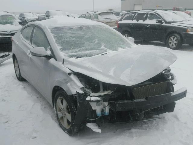 KMHDH4AE3BU128686 - 2011 HYUNDAI ELANTRA GL SILVER photo 1