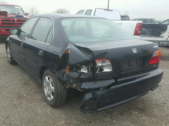 2HGEJ8643XH526058 - 1999 HONDA CIVIC EX შავი ფოტო 3