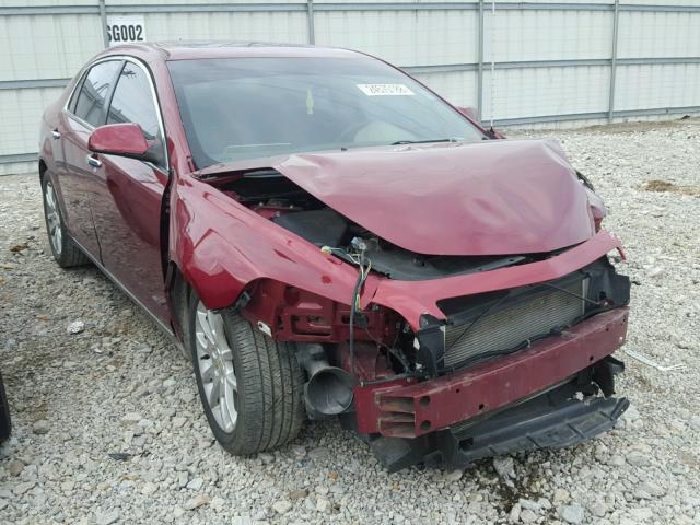 1G1ZE5EB4AF234259 - 2010 CHEVROLET MALIBU LTZ MAROON photo 1