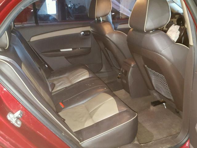 1G1ZE5EB4AF234259 - 2010 CHEVROLET MALIBU LTZ 栗色 照片 6