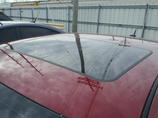 1G1ZE5EB4AF234259 - 2010 CHEVROLET MALIBU LTZ 栗色 照片 9