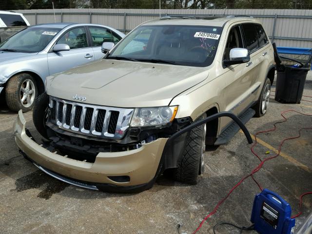 1J4RS6GG9BC646530 - 2011 JEEP GRAND CHER GOLD photo 2