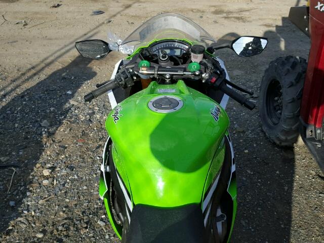 JKAZXCK1XFA012504 - 2015 KAWASAKI ZX1000 K GREEN photo 5