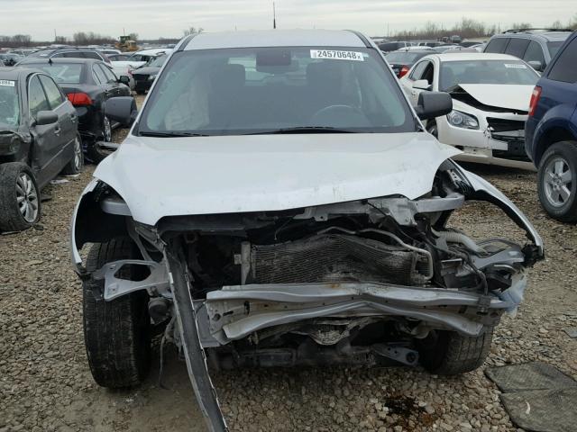 2GNFLCEK9C6114403 - 2012 CHEVROLET EQUINOX LS SILVER photo 9