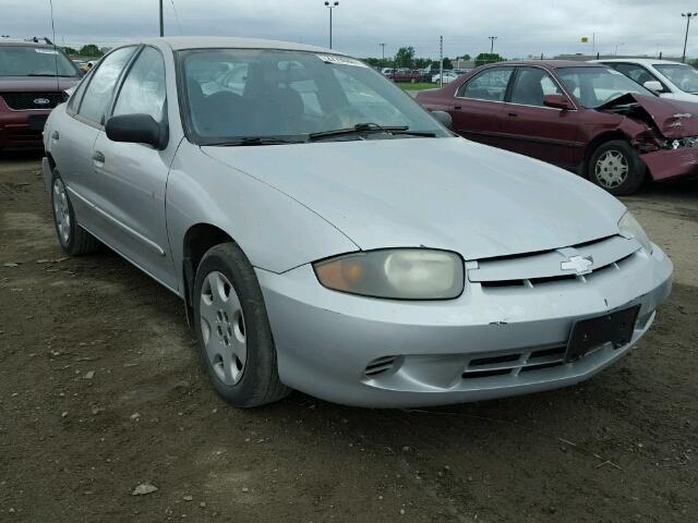 1G1JF52F237265900 - 2003 CHEVROLET CAVALIER L SILVER photo 1