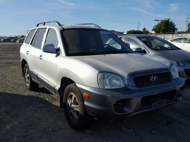 KM8SB12B94U772370 - 2004 HYUNDAI SANTA FE G GRAY photo 1