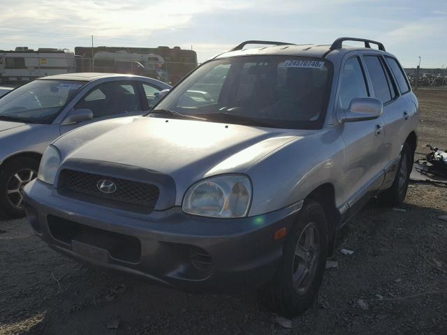 KM8SB12B94U772370 - 2004 HYUNDAI SANTA FE G GRAY photo 2