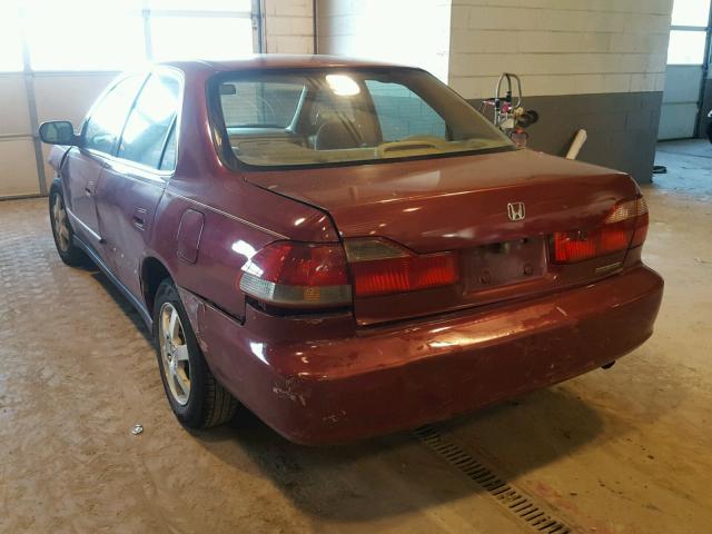 JHMCG5676YC006274 - 2000 HONDA ACCORD SE RED photo 3