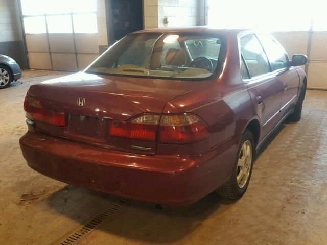 JHMCG5676YC006274 - 2000 HONDA ACCORD SE RED photo 4