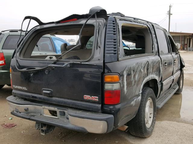 1GKEC16Z15J127483 - 2005 GMC YUKON XL C BLACK photo 4