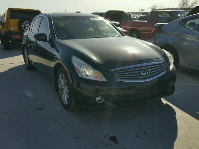 JN1CV6AP3AM403304 - 2010 INFINITI G37 BASE BLACK photo 1