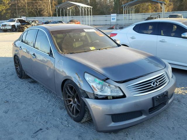 JNKCV61F69M052581 - 2009 INFINITI G37 GRAY photo 1