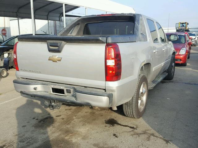 3GNEC12JX7G120703 - 2007 CHEVROLET AVALANCHE TAN photo 4