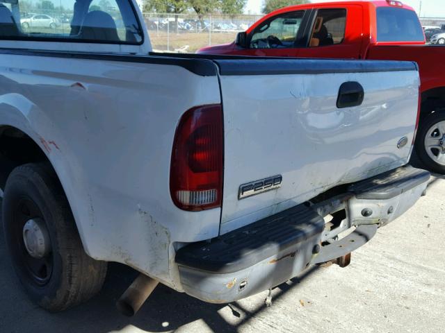 1FTNF20586EC74554 - 2006 FORD F250 SUPER WHITE photo 9