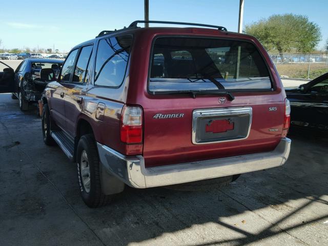 JT3GN86R620254551 - 2002 TOYOTA 4RUNNER SR RED photo 3