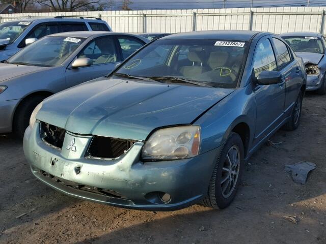 4A3AB36F25E057660 - 2005 MITSUBISHI GALANT ES TEAL photo 2