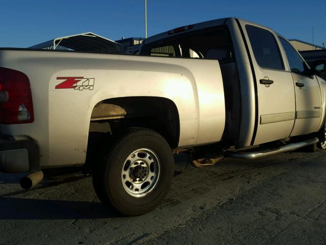 1GCHK23648F127352 - 2008 CHEVROLET SILVERADO GRAY photo 10