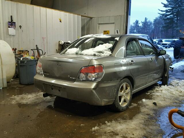 JF1GD67676H512600 - 2006 SUBARU IMPREZA 2. GRAY photo 4