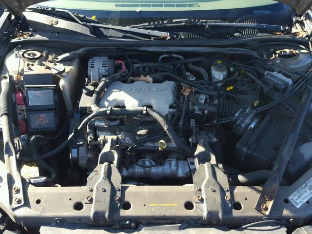 2G1WF52E739114062 - 2003 CHEVROLET IMPALA BROWN photo 7