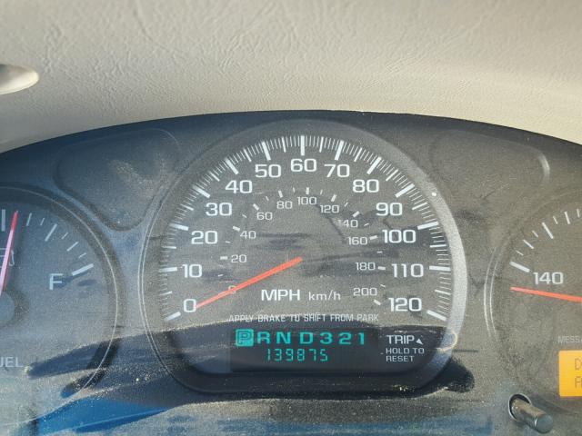 2G1WF52E739114062 - 2003 CHEVROLET IMPALA 棕色 照片 8