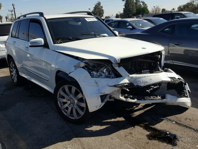 WDCGG5GB5BF651715 - 2011 MERCEDES-BENZ GLK 350 WHITE photo 1