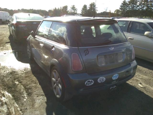 WMWRE33474TD77132 - 2004 MINI COOPER S SILVER photo 3