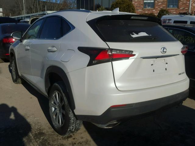 JTJBARBZ4G2089606 - 2016 LEXUS NX 200T WHITE photo 3