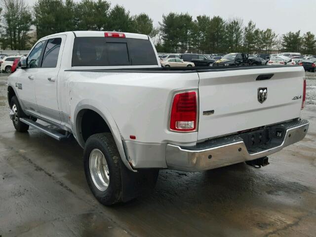 3C63RRJL1EG197917 - 2014 RAM 3500 LARAM WHITE photo 3