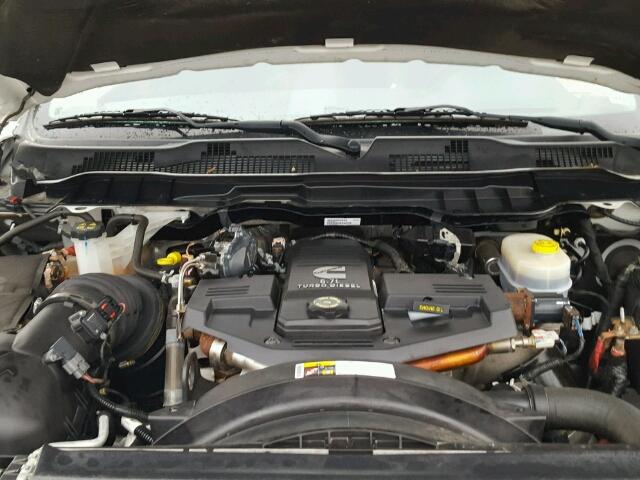 3C63RRJL1EG197917 - 2014 RAM 3500 LARAM WHITE photo 7