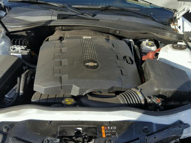 2G1FD1E36F9309776 - 2015 CHEVROLET CAMARO LT WHITE photo 7