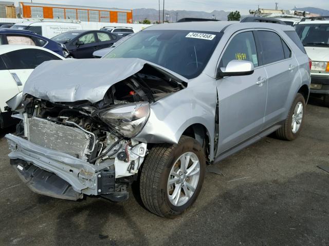 2GNALCEK5G1164583 - 2016 CHEVROLET EQUINOX LT SILVER photo 2