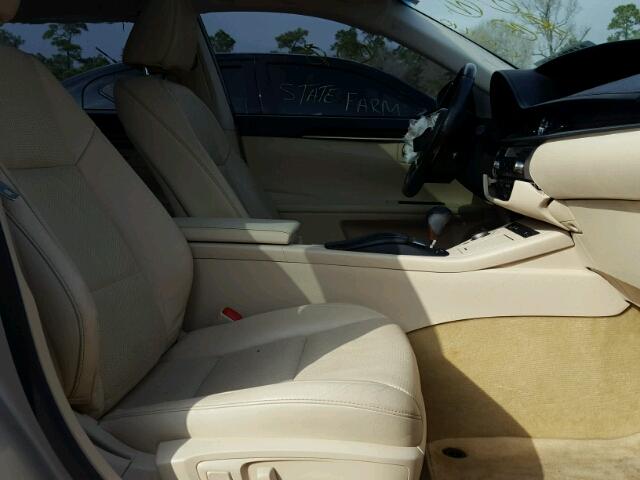 JTHBK1GG5D2061610 - 2013 LEXUS ES 350 GOLD photo 5