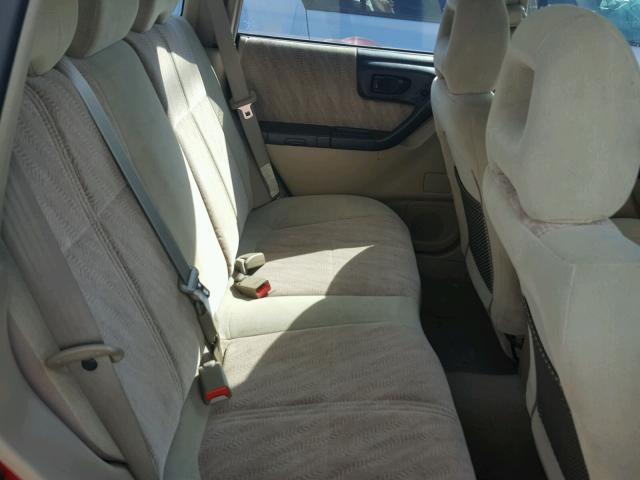 JF1SF65681H722686 - 2001 SUBARU FORESTER S წითელი ფოტო 6