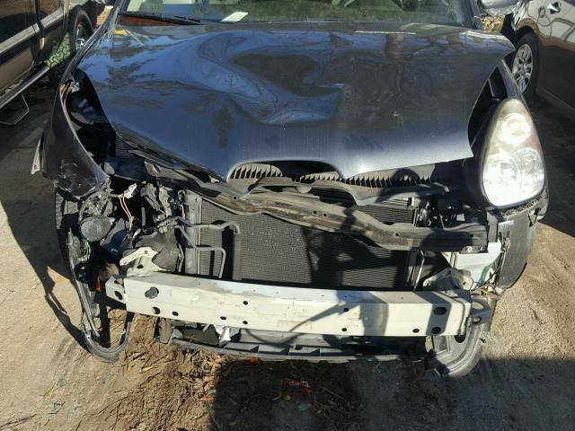 4S4WX82D974410394 - 2007 SUBARU B9 TRIBECA GRAY photo 9