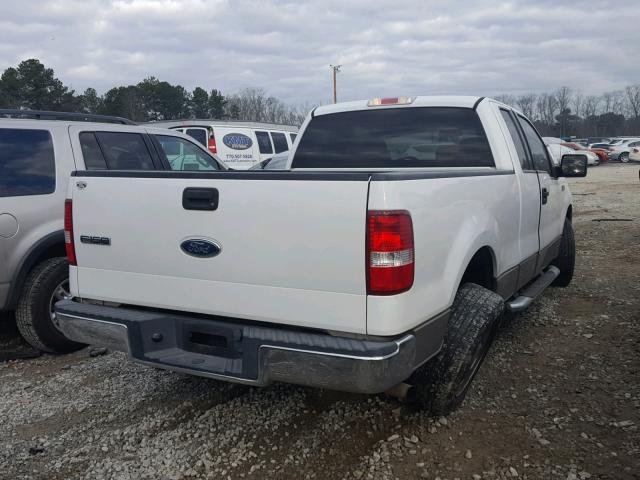 1FTRX12W84NB14623 - 2004 FORD F150 WHITE photo 4