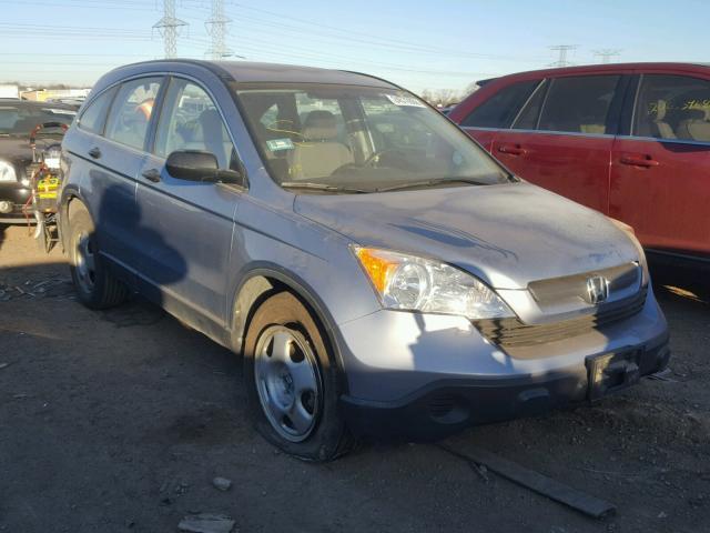 JHLRE48377C061310 - 2007 HONDA CR-V LX BLUE photo 1