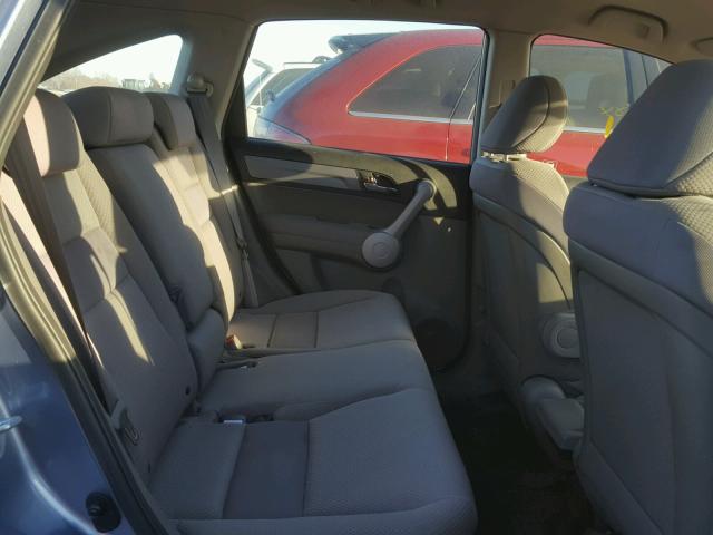 JHLRE48377C061310 - 2007 HONDA CR-V LX BLUE photo 6