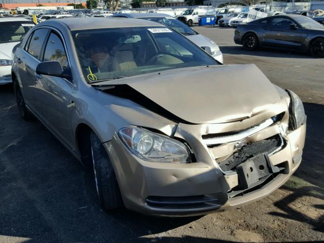 1G1ZG57B78F276880 - 2008 CHEVROLET MALIBU LS GOLD photo 1