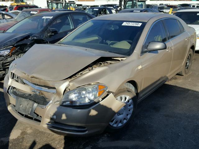 1G1ZG57B78F276880 - 2008 CHEVROLET MALIBU LS GOLD photo 2