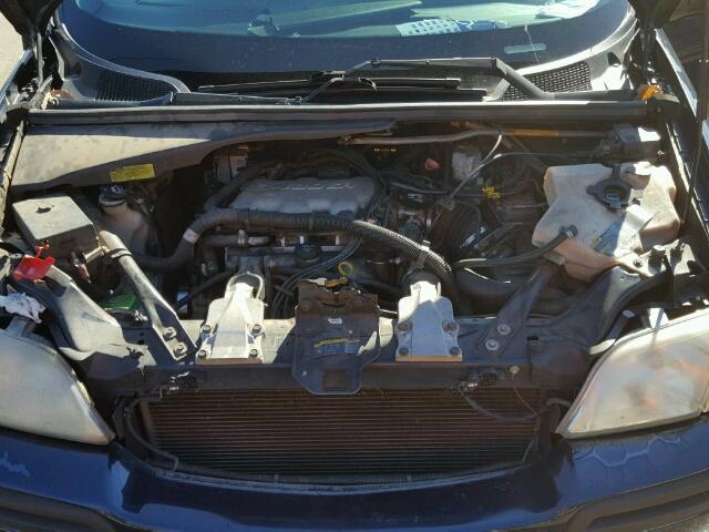 1GNDX03E03D131664 - 2003 CHEVROLET VENTURE BLUE photo 7