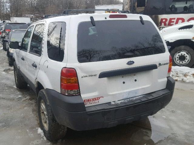 1FMYU96HX6KD48695 - 2006 FORD ESCAPE HEV WHITE photo 3